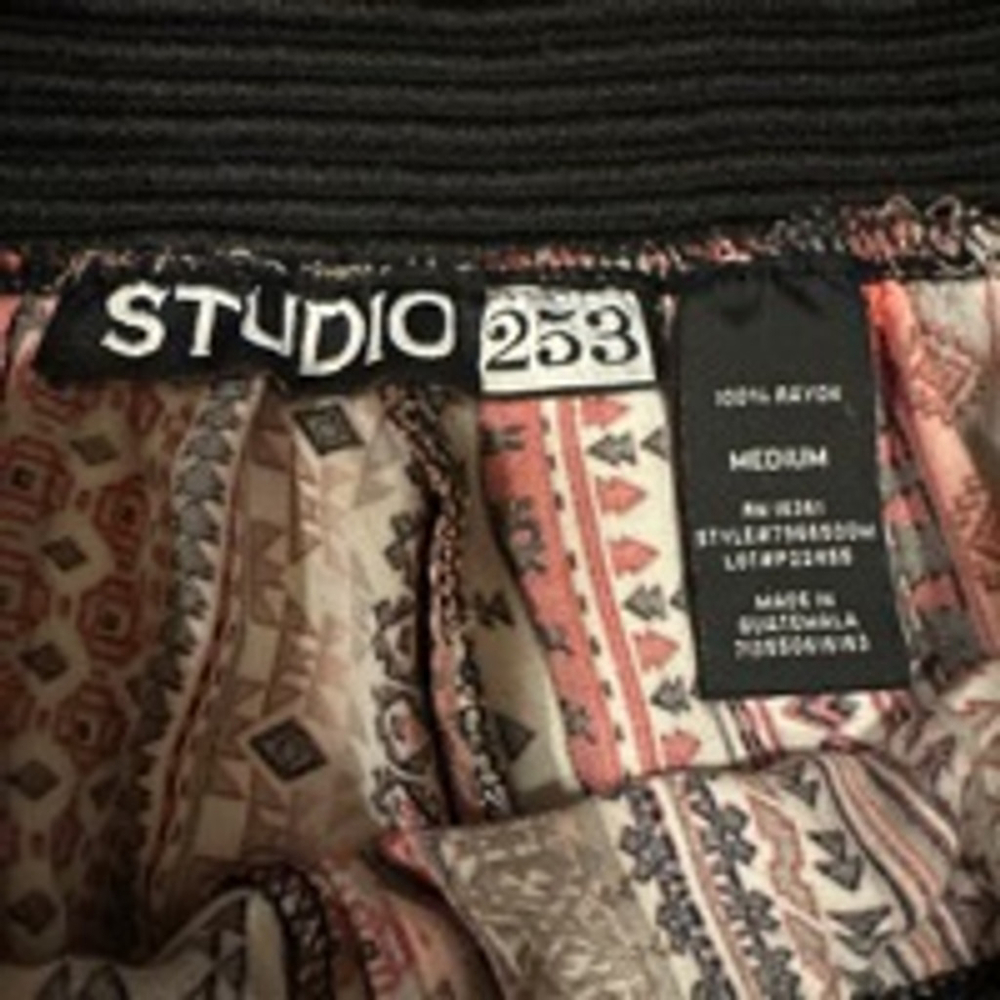 Women's Studio 253 Pants Medium Multicolor - Picture 2 of 6
